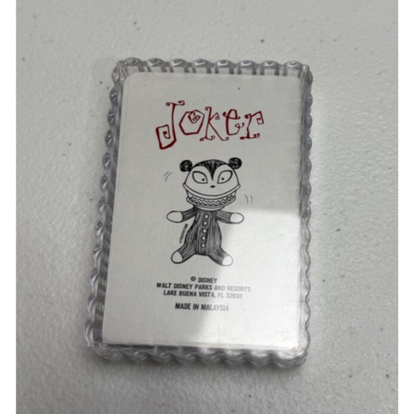 Disneyland Playing Cards Nightmare Before Christmas Jack Halloween Sally Parks - Picture 2 of 5